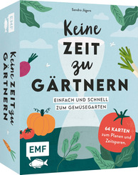 Kartenset: Keine Zeit zu g&auml;rtnern - 64 Karten - Einfach und schnell zum Gem&uuml;segarten