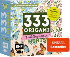 333 Origami Minis - Fr&uuml;hlingswiese - Dein dekorativer Wendeblock zum kreativen Falten & Notieren