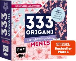 333 Origami Minis - Kirschbl&uuml;tenfest - Dein dekorativer Wendeblock zum kreativen Falten & Notieren