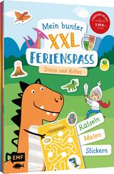 Mein bunter XXL-Ferienspa&szlig;: Dinos und Ritter - 3 Kreativb&uuml;cher im Bundle