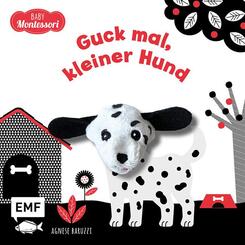 Kontrastbuch f&uuml;r Babys mit Fingerpuppe: Guck mal, kleiner Hund
