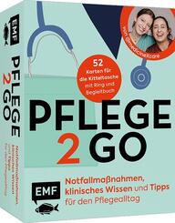 Kartenset: Pflege to go - Notfallma&szlig;nahmen, klinisches Wissen und Tipps f&uuml;r den Pflegealltag | f&uuml;r Krankenpflege, Altenpflege, Pflege zu Hause | von #medicineXcare