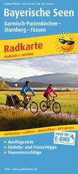 Publicpress Radkarte Bayerische Seen 1:100.000
