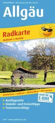 Publicpress Radkarte Allg&auml;u 1:100.000