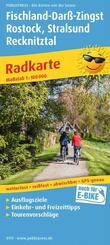 Publicpress Radkarte Fischland-Dar&szlig;-Zingst, Rostock, Stralsund, Recknitztal 1:100.000