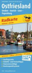 Publicpress Radkarte Ostfriesland 1:100.000