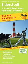 Publicpress Rad- und Wanderkarte Eiderstedt, St. Peter-Ording, Husum, Nordstrand, Pellworm 1:60.000