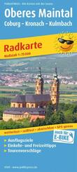 Publicpress Radkarte Oberes Maintal /Coburg, Kronach, Kulmbach 1:75.000