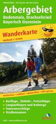 Publicpress Wanderkarte Arbergebiet, Bodenmais, Drachselsried, Bayerisch Eisenstein 1:25.000