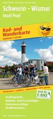 Publicpress Rad- und Wanderkarte Schwerin, Wismar, Insel Poel 1:60.000