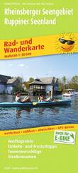 Publicpress Rad- und Wanderkarte Rheinsberger Seengebiet, Ruppiner Land 1:50.000