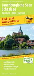 Publicpress Rad- und Wanderkarte Lauenburgische Seen, Schaalsee 1:50.000
