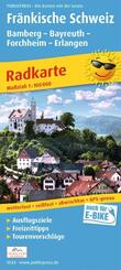 Publicpress Radkarte Fr&auml;nkische Schweiz, Bamberg, Bayreuth, Forchheim, Erlangen 1:100.000