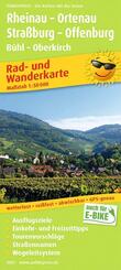 Publicpress Rad- und Wanderkarte Rheinau, Ortenau, Stra&szlig;burg, Offenburg, B&uuml;hl, Oberkirch 1:50.000