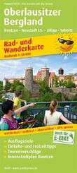 Publicpress Rad- und Wanderkarte Oberlausitzer Bergland, Bautzen, Neustadt i.S., L&ouml;bau, Sebnitz 1:50.000