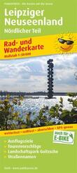 Publicpress Rad- und Wanderkarte Leipziger Neuseenland, N&ouml;rdlicher Teil 1:50.000