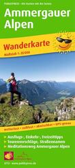 Publicpress Wanderkarte Ammergauer Alpen 1:35.000