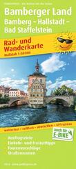 Publicpress Rad- und Wanderkarte Bamberger Land, Bamberg, Hallstadtt, Bad Staffelstein 1:50.000