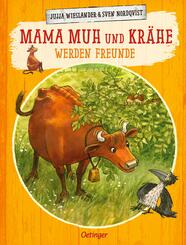 Mama Muh und Kr&auml;he werden Freunde