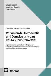 Varianten der Demokratie und Demokratisierung des Gesundheitswesens