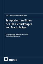 Symposium zu Ehren des 60. Geburtstages von Frank Saliger