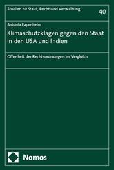 Klimaschutzklagen gegen den Staat in den USA und Indien