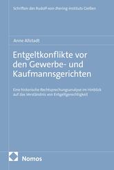 Entgeltkonflikte vor den Gewerbe- und Kaufmannsgerichten