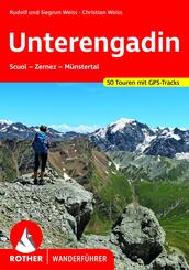 Rother Wanderf&uuml;hrer Unterengadin