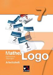 Mathe.Logo 7 Gymnasium Th&uuml;ringen Arbeitsheft