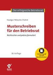 Musterschreiben f&uuml;r den Betriebsrat