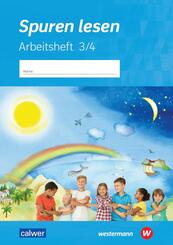 Spuren lesen 3/4 - Ausgabe 2023 f&uuml;r die Grundschule. Arbeitsheft