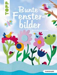 Bunte Fensterbilder durch alle Jahreszeiten