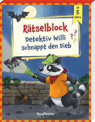 R&auml;tselblock - Detektiv Willi schnappt den Dieb