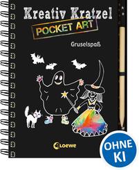 Kreativ-Kratzel Pocket Art: Gruselspa&szlig;