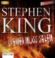Brennen muss Salem,3 Audio-CD, 3 MP3