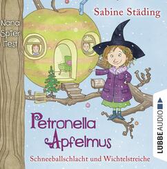 Petronella Apfelmus - Schneeballschlacht und Wichtelstreiche,2 Audio-CDs