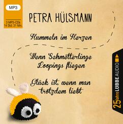 Hummeln im Herzen / Wenn Schmetterlinge Loopings fliegen / Gl&uuml;ck ist, wenn man trotzdem liebt,3 Audio-CD, 3 MP3