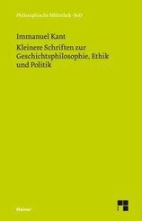 Kleinere Schriften zur Geschichtsphilosophie, Ethik und Politik