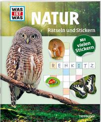 Natur, R&auml;tseln und Stickern - Was ist was