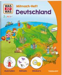 WAS IST WAS Junior Mitmach-Heft Deutschland