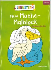 LERNSTERN. Mein Mathe-Malblock. Rechnen bis 20