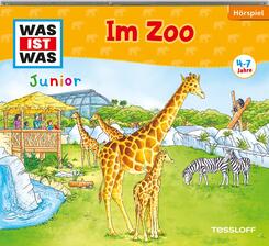 WAS IST WAS Junior H&ouml;rspiele - Im Zoo, 1 Audio-CD