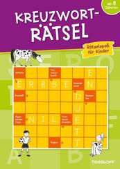 Kreuzwortr&auml;tsel f&uuml;r Kinder ab 8 Jahren (gr&uuml;n)