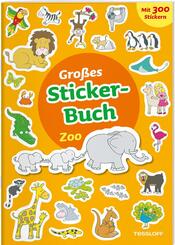 Gro&szlig;es Sticker-Buch Zoo