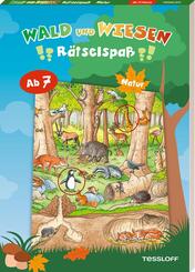 Wald-und-Wiesen-R&auml;tselspa&szlig;. Natur