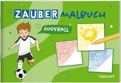 Zaubermalbuch. Fu&szlig;ball
