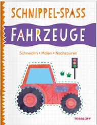 Schnippel-Spa&szlig;. Fahrzeuge. Schneiden - Malen - Nachspuren