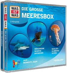 WAS IST WAS 3-CD H&ouml;rspielbox. Die gro&szlig;e Meeresbox
