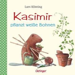 Kasimir pflanzt wei&szlig;e Bohnen