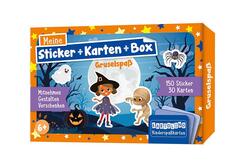 Meine Sticker + Karten + Box - Gruselspa&szlig;, m. 1 Beilage
